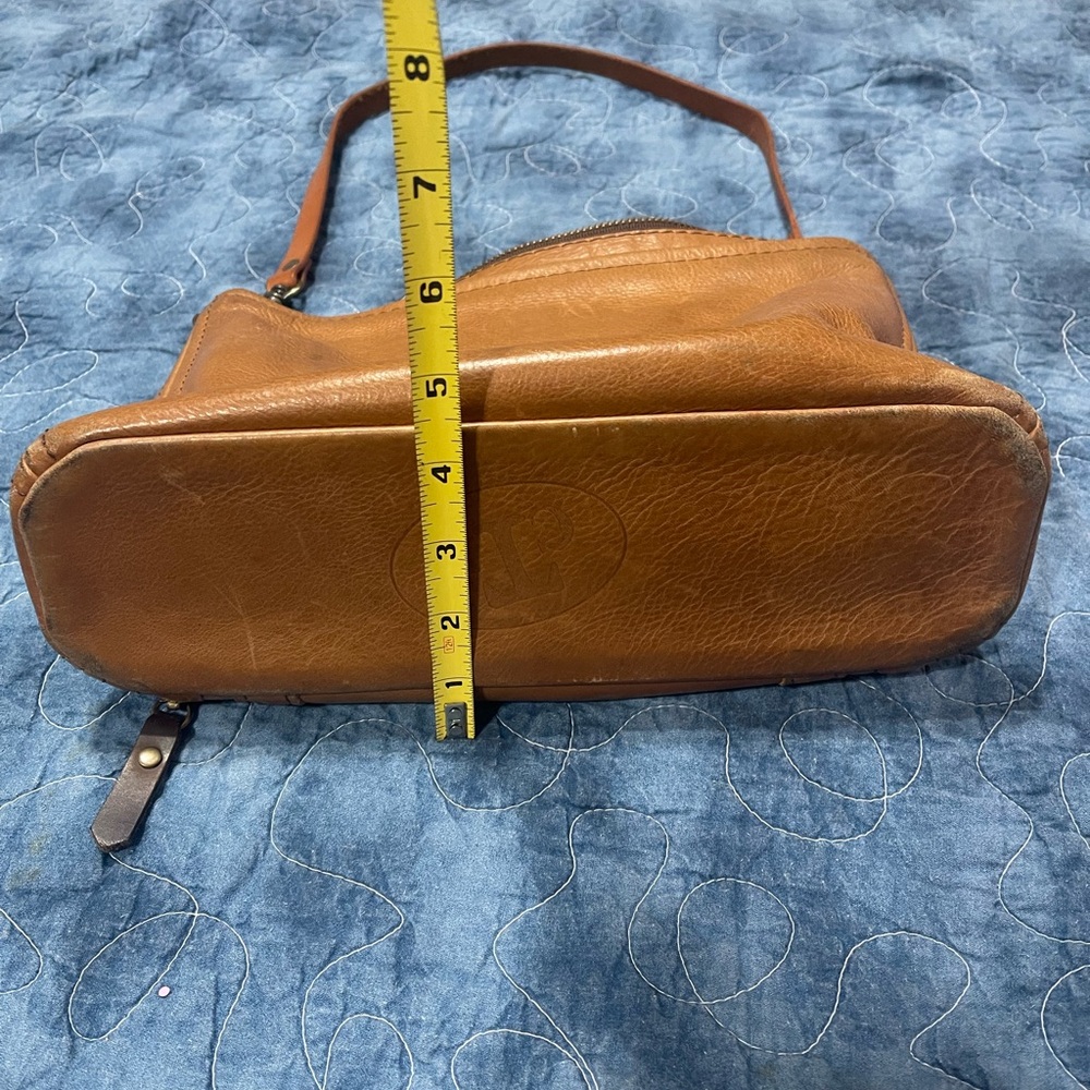 Texas Carpet Bagger Leather Concealed Carry Shoulder Bag - Picture 2 of 7